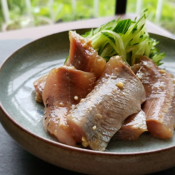 【独居自炊】うるめいわしの手開き醤油こうじ漬け